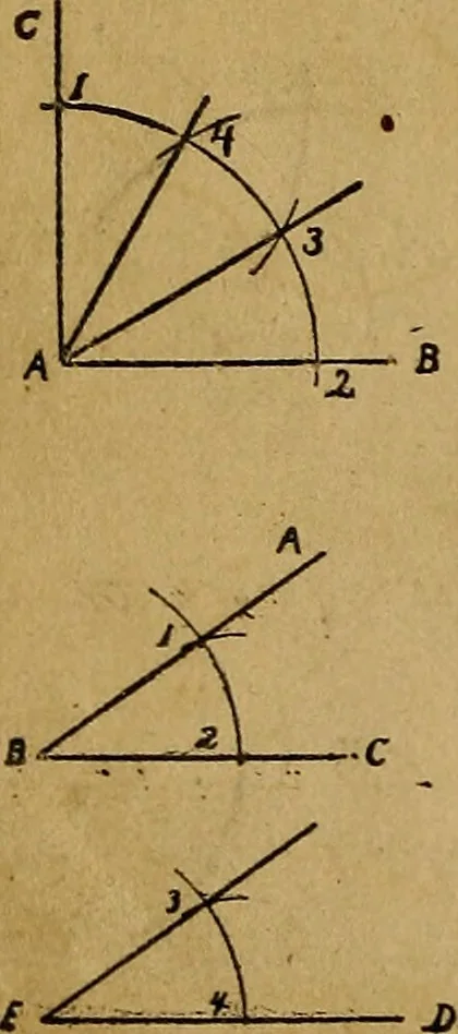An illustration from Mechanical drawing : a manual for teachers and students, 1902, leaf 23