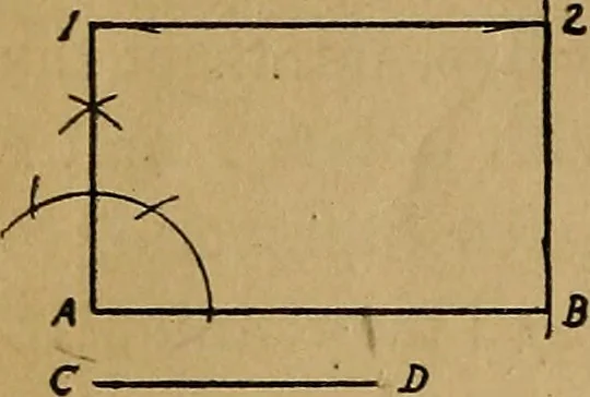 An illustration from Mechanical drawing : a manual for teachers and students, 1902, leaf 23