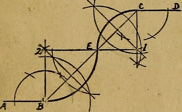 An illustration from Mechanical drawing : a manual for teachers and students, 1902, leaf 27