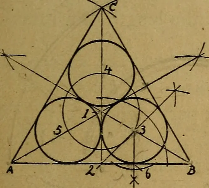 An illustration from Mechanical drawing : a manual for teachers and students, 1902, leaf 28