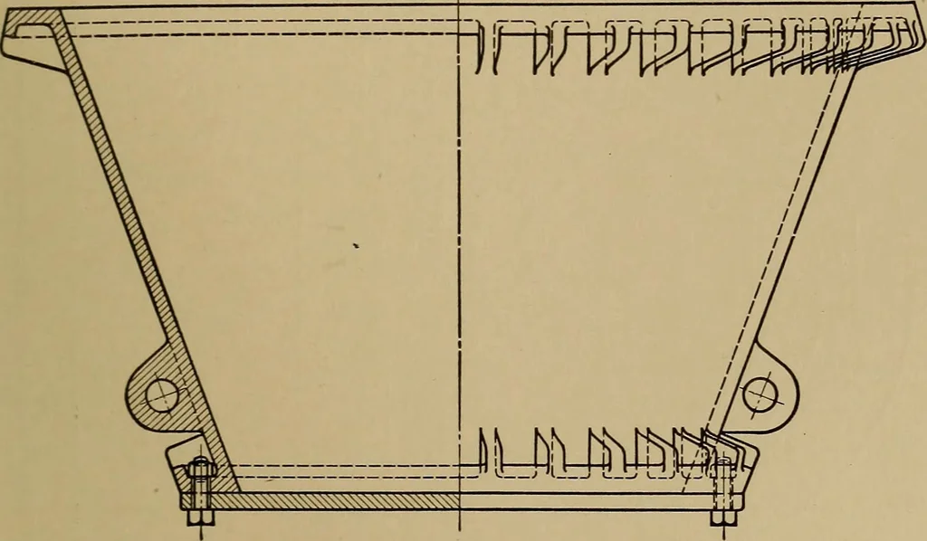 An illustration from Mechanical drawing; a treatise on the drawing of mechanical and machine details, 1920, leaf 126