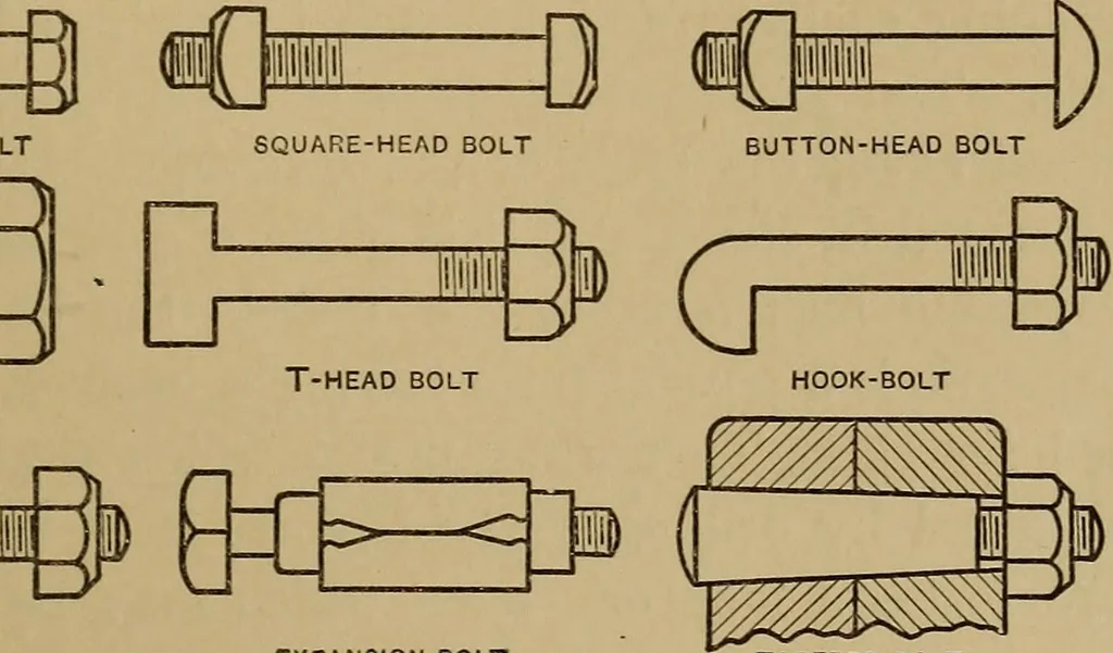 An illustration from Mechanical drawing; a treatise on the drawing of mechanical and machine details, 1920, leaf 224
