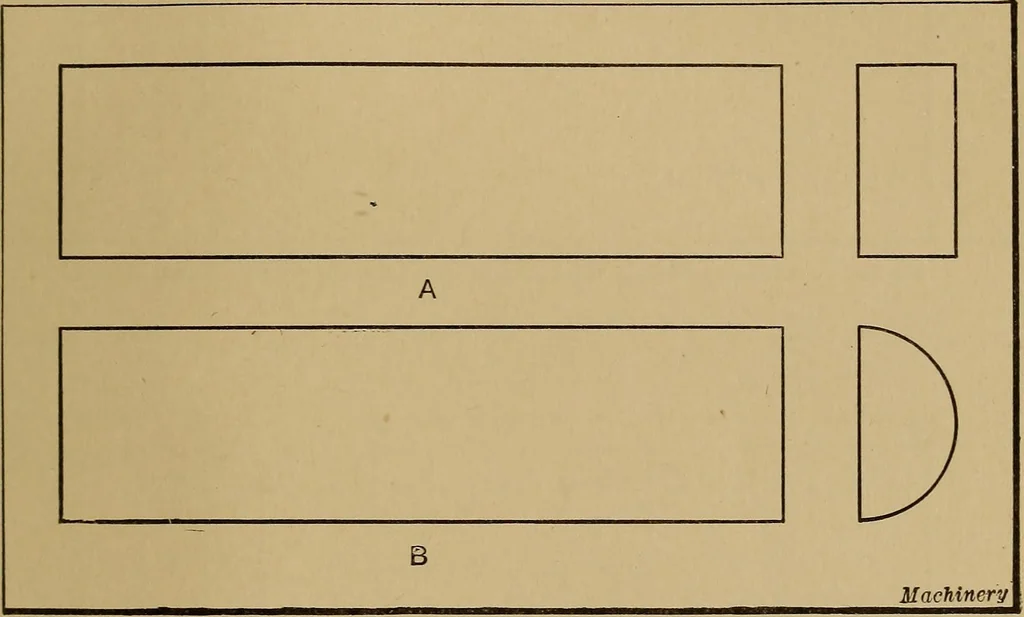 An illustration from Mechanical drawing; a treatise on the drawing of mechanical and machine details, 1920, leaf 30