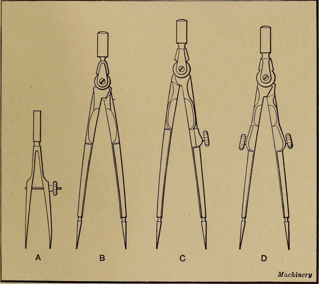An illustration from Mechanical drawing; a treatise on the drawing of mechanical and machine details, 1920, leaf 50