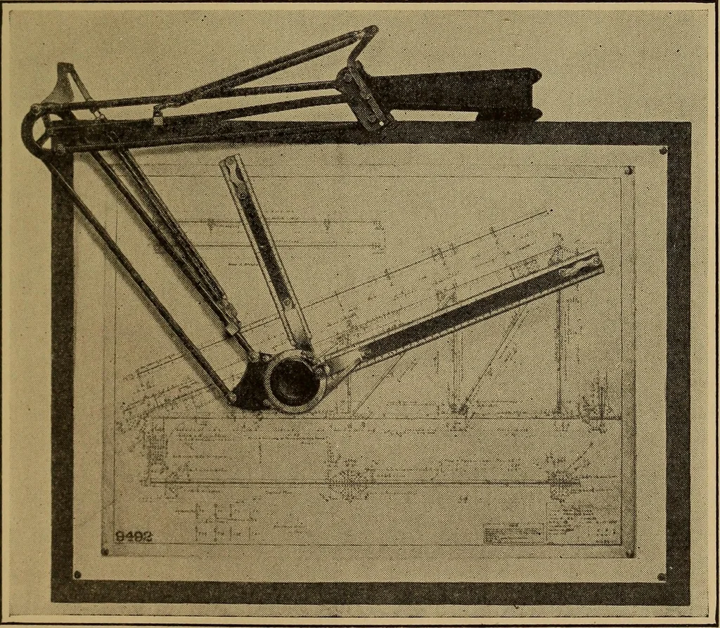 An illustration from Mechanical drawing; a treatise on the drawing of mechanical and machine details, 1920, leaf 64