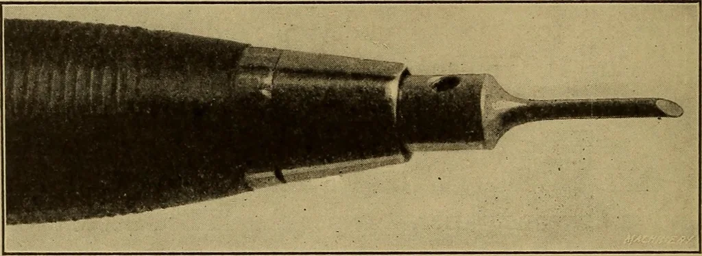 An illustration from Mechanical drawing; a treatise on the drawing of mechanical and machine details, 1920, leaf 77
