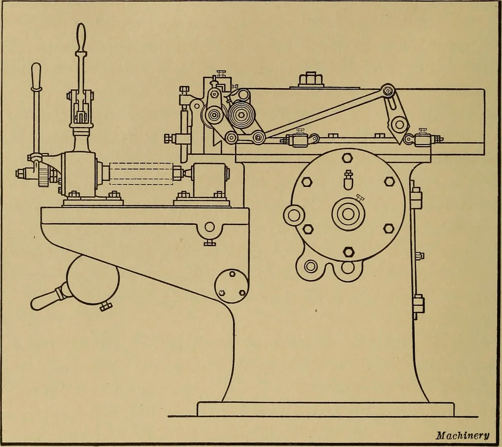 An illustration from Mechanical drawing; a treatise on the drawing of mechanical and machine details, 1920, leaf 87
