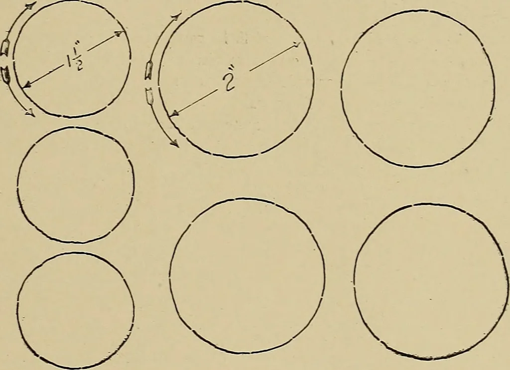 An illustration from Mechanical drawing for industrial and high schools, 1917, leaf 38