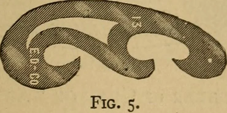 An illustration from Mechanical drawing. Elementary and advanced, 1910, leaf 18