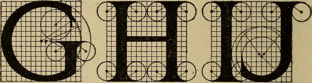 An illustration from Mechanical drawing. Elementary and advanced, 1910, leaf 183