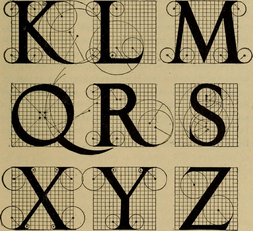 An illustration from Mechanical drawing. Elementary and advanced, 1910, leaf 184