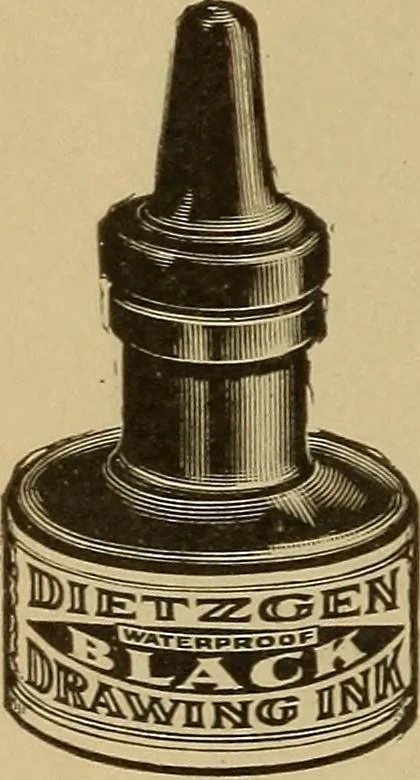 An illustration from Mechanical drawing. Elementary and advanced, 1910, leaf 19