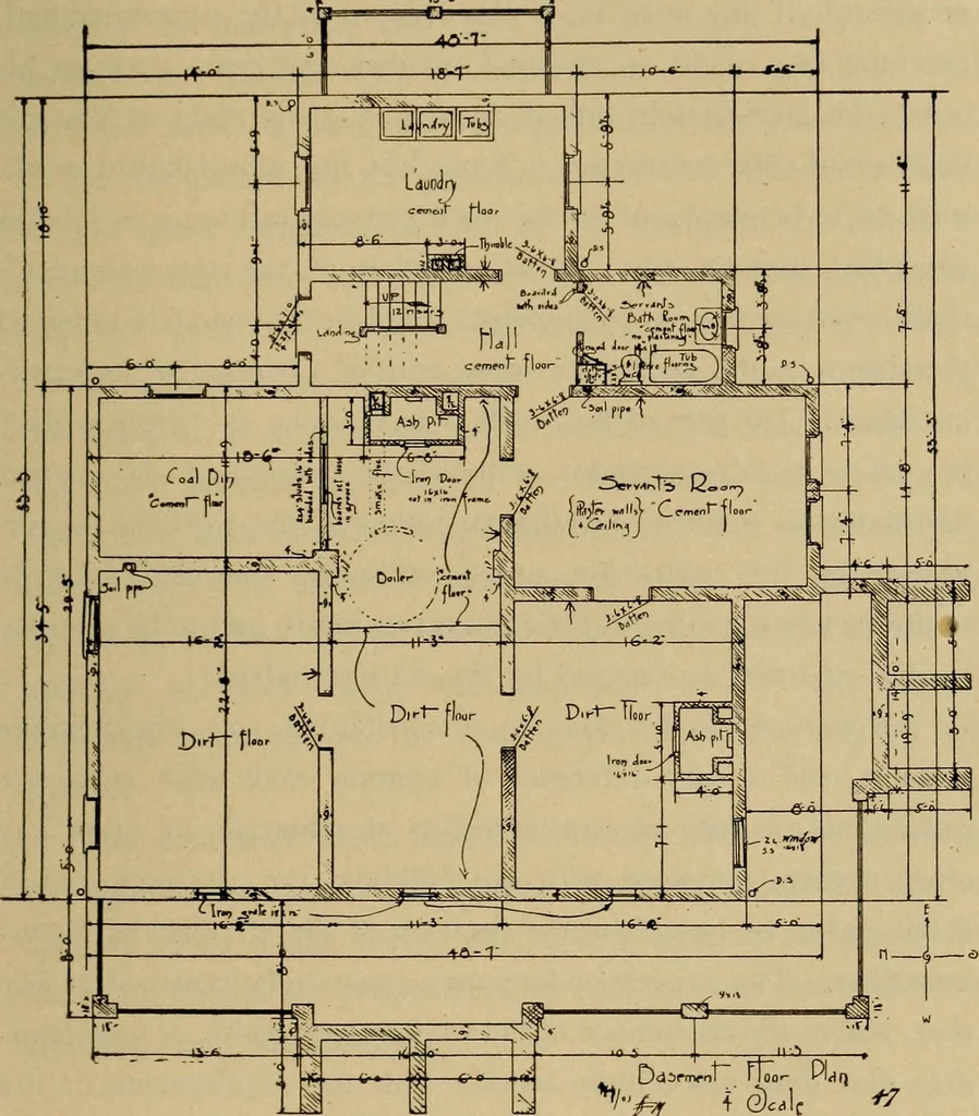 An illustration from Mechanical drawing. Elementary and advanced, 1910, leaf 192