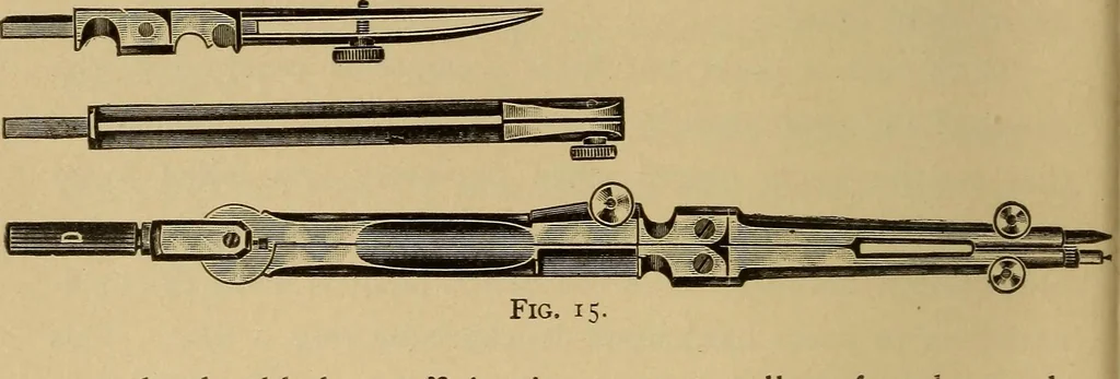 An illustration from Mechanical drawing. Elementary and advanced, 1910, leaf 23