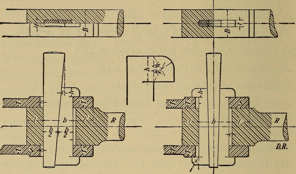 An illustration from Mechanical drawing. Elementary and advanced, 1910, leaf 273