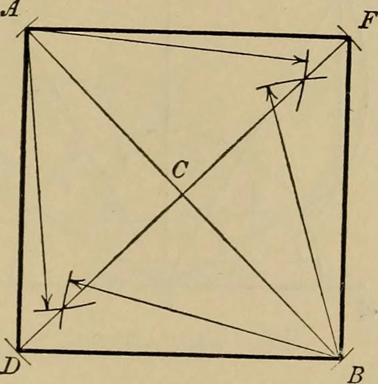 An illustration from Mechanical drawing. Elementary and advanced, 1910, leaf 40