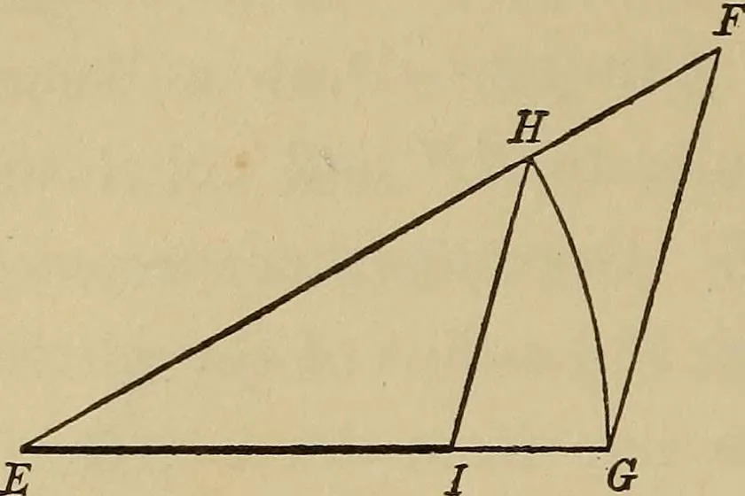 An illustration from Mechanical drawing. Elementary and advanced, 1910, leaf 47