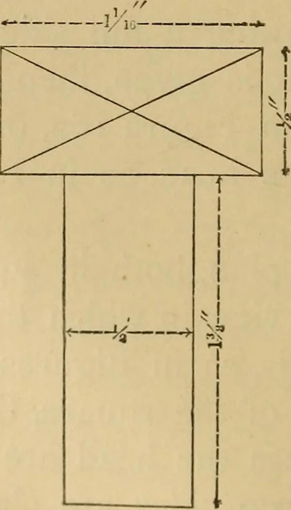 An illustration from Mechanical drawing self-taught: comprising instructions in the selection and preparation of drawing instruments. Elementary instruction in practical mechanical drawing. Together with examples in simple geometry and elementary mechanism, including screw threads, gear wheels, mechanical motions, engines and boilers, 1889, leaf 125