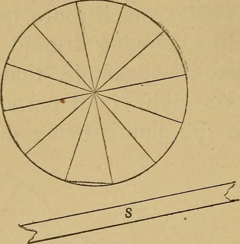 An illustration from Mechanical drawing self-taught: comprising instructions in the selection and preparation of drawing instruments. Elementary instruction in practical mechanical drawing. Together with examples in simple geometry and elementary mechanism, including screw threads, gear wheels, mechanical motions, engines and boilers, 1889, leaf 131