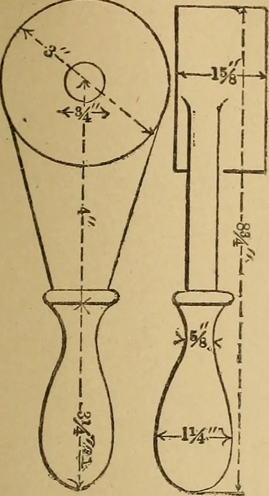 An illustration from Mechanical drawing self-taught: comprising instructions in the selection and preparation of drawing instruments. Elementary instruction in practical mechanical drawing. Together with examples in simple geometry and elementary mechanism, including screw threads, gear wheels, mechanical motions, engines and boilers, 1889, leaf 322