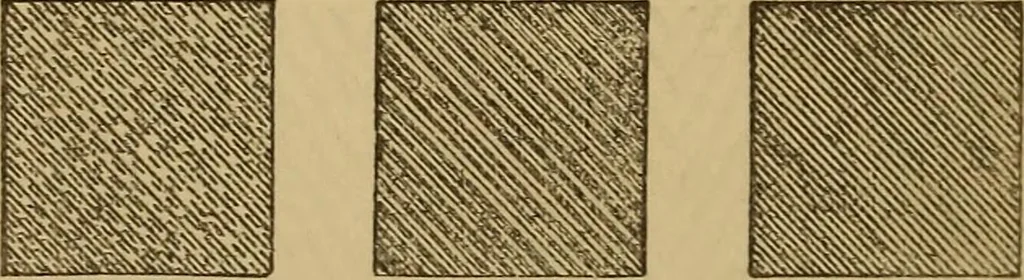 An illustration from Mechanical drawing self-taught: comprising instructions in the selection and preparation of drawing instruments. Elementary instruction in practical mechanical drawing. Together with examples in simple geometry and elementary mechanism, including screw threads, gear wheels, mechanical motions, engines and boilers, 1889, leaf 83