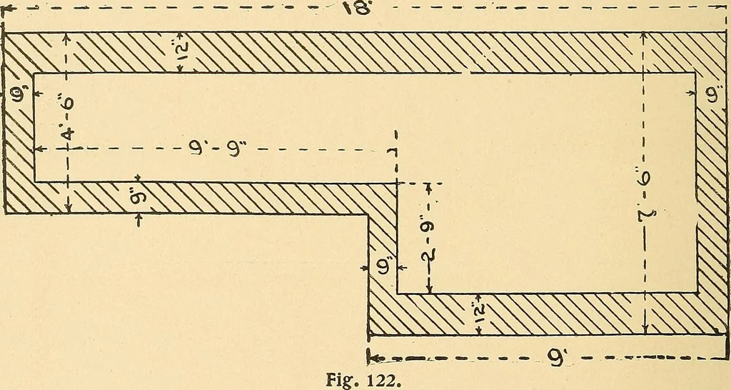An illustration from Mechanical drawing for plumbers; a concise, comprehensive and practical treatise on the subject of mechanical drawing, 1910, leaf 101
