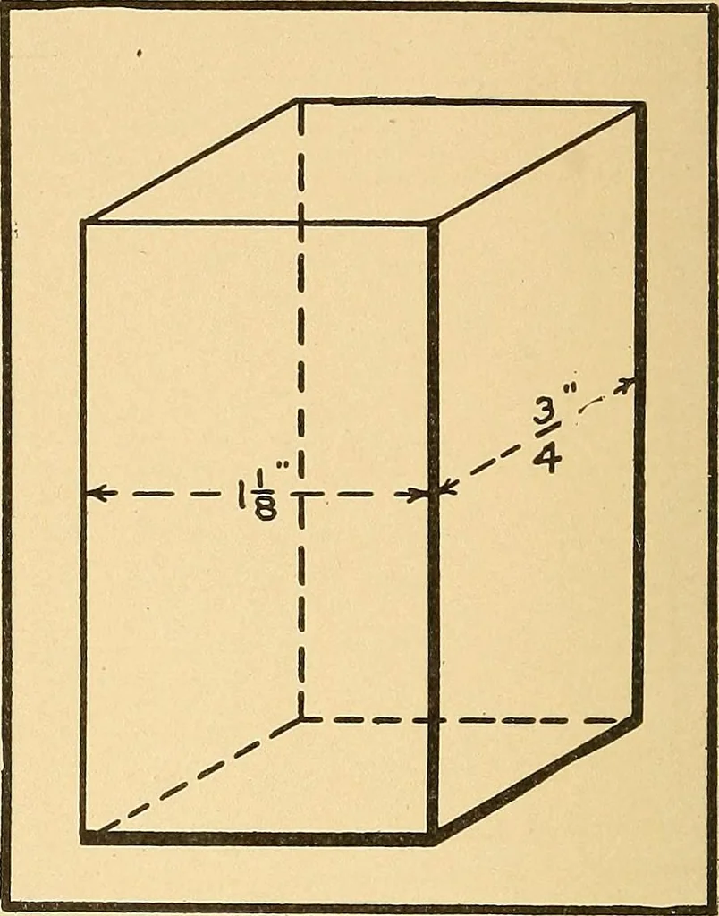 An illustration from Mechanical drawing for plumbers; a concise, comprehensive and practical treatise on the subject of mechanical drawing, 1910, leaf 13