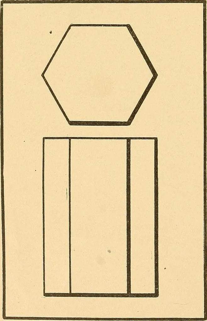 An illustration from Mechanical drawing for plumbers; a concise, comprehensive and practical treatise on the subject of mechanical drawing, 1910, leaf 15