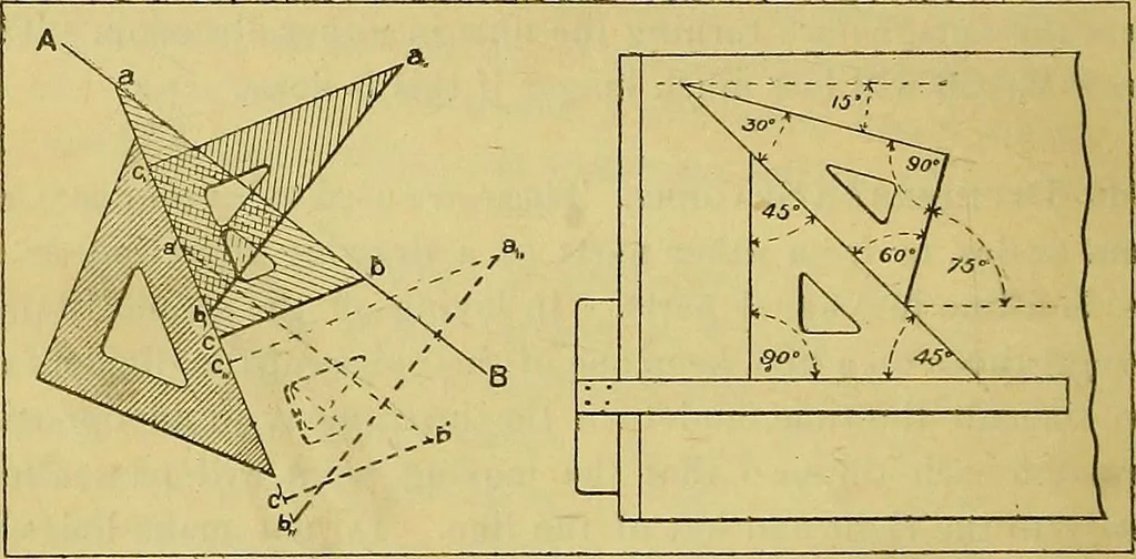 An illustration from Mechanical drawing. Prepared for the use of the students of the Massachusetts Institute of Technology, Boston, Mass, 1887, leaf 11