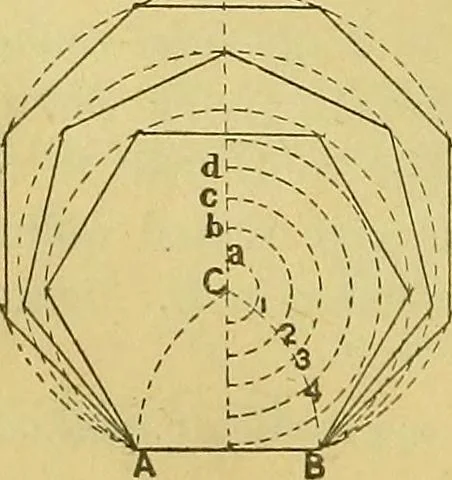An illustration from Mechanical drawing. Prepared for the use of the students of the Massachusetts Institute of Technology, Boston, Mass, 1887, leaf 23