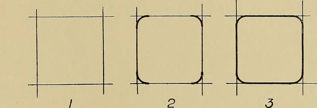 An illustration from Mechanical drawing for trade schools, 1911, leaf 14