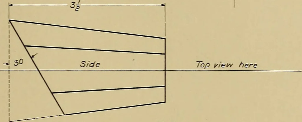An illustration from Mechanical drawing for trade schools, 1911, leaf 48
