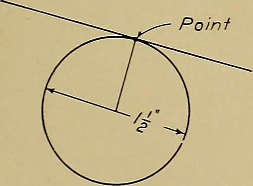 An illustration from Mechanical drawing for trade schools, 1911, leaf 52