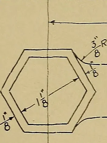 An illustration from Mechanical drawing for trade schools, 1911, leaf 84