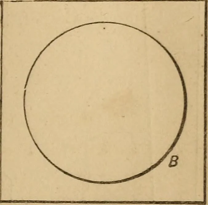 An illustration from Mechanical drawing self-taught: comprising instructions in the selection and preparation of drawing instruments, elementary instruction in practical mechanical drawing together with examples in simple geometry and elementary mechanism, including screw threads, gear wheels, mechanical motions, engines and boilers, 1883, leaf 84