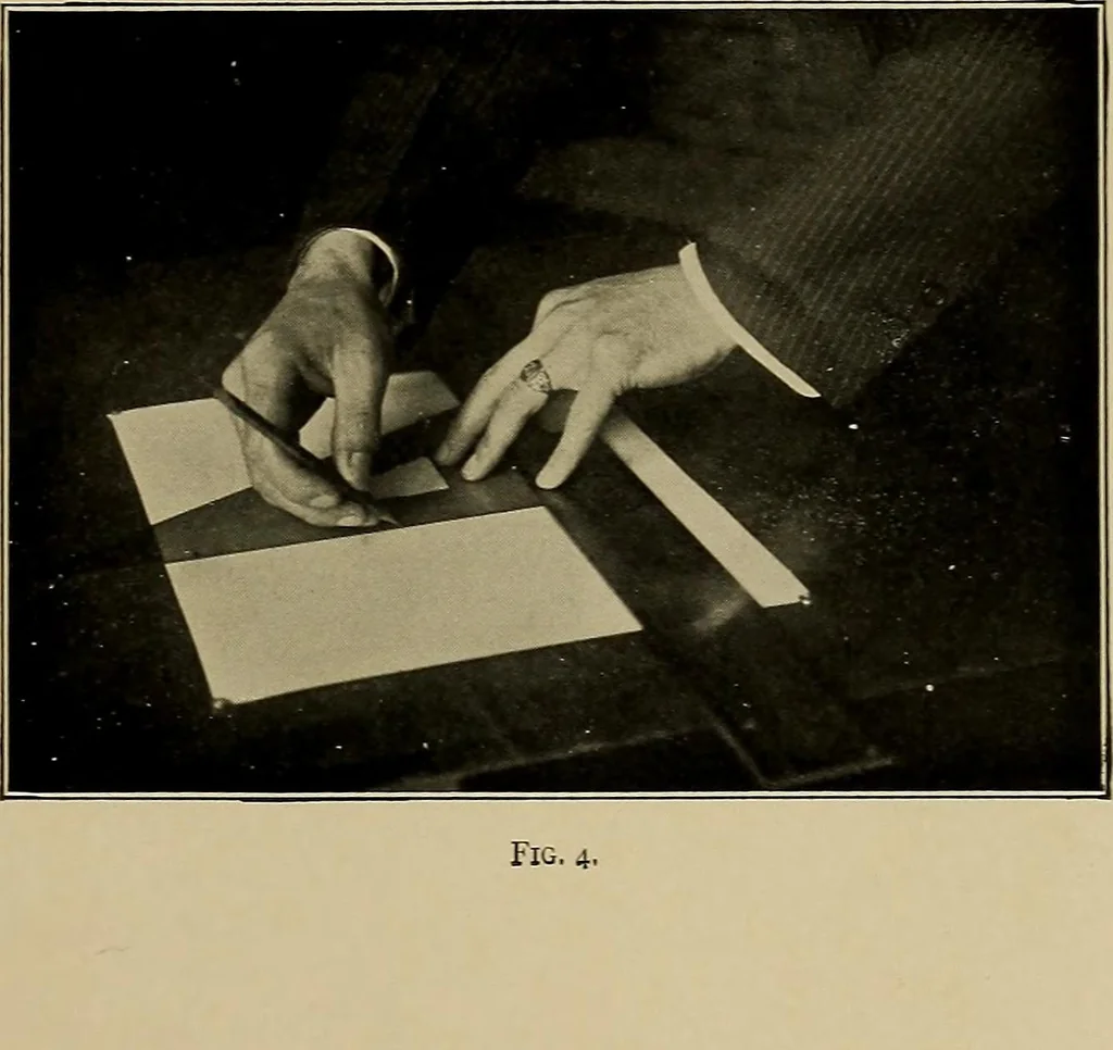 An illustration from Mechanical drawing for industrial and high schools, 1915, leaf 12