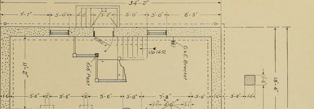 An illustration from Mechanical drawing for industrial and high schools, 1915, leaf 88