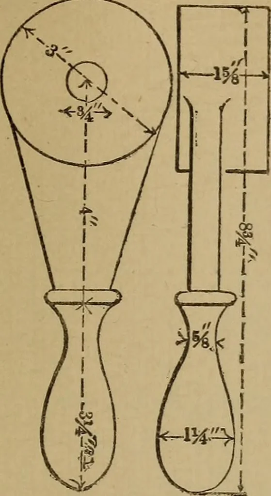 An illustration from Mechanical drawing self-taught: comprising instructions in the selection and preparation of drawing instruments. Elementary instruction in practical mechanical drawing. Together with examples in simple geometry and elementary mechanism, including screw threads, gear wheels, mechanical motions, engines and boilers, 1889, leaf 320