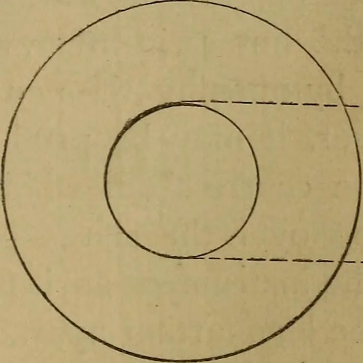 An illustration from Mechanical drawing self-taught: comprising instructions in the selection and preparation of drawing instruments. Elementary instruction in practical mechanical drawing. Together with examples in simple geometry and elementary mechanism, including screw threads, gear wheels, mechanical motions, engines and boilers, 1889, leaf 84