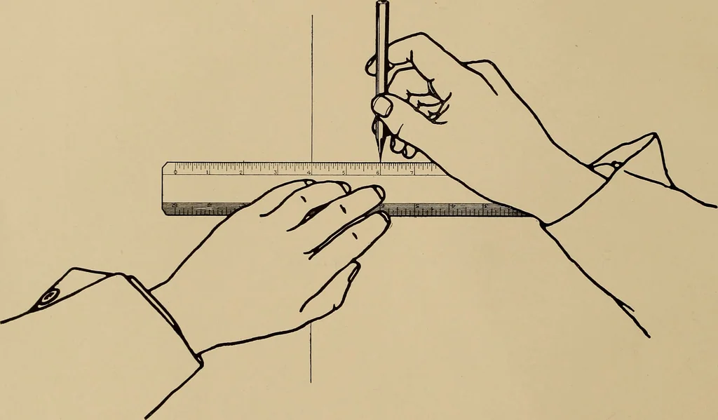 An illustration from Mechanical drawing for trade schools, 1909, leaf 11
