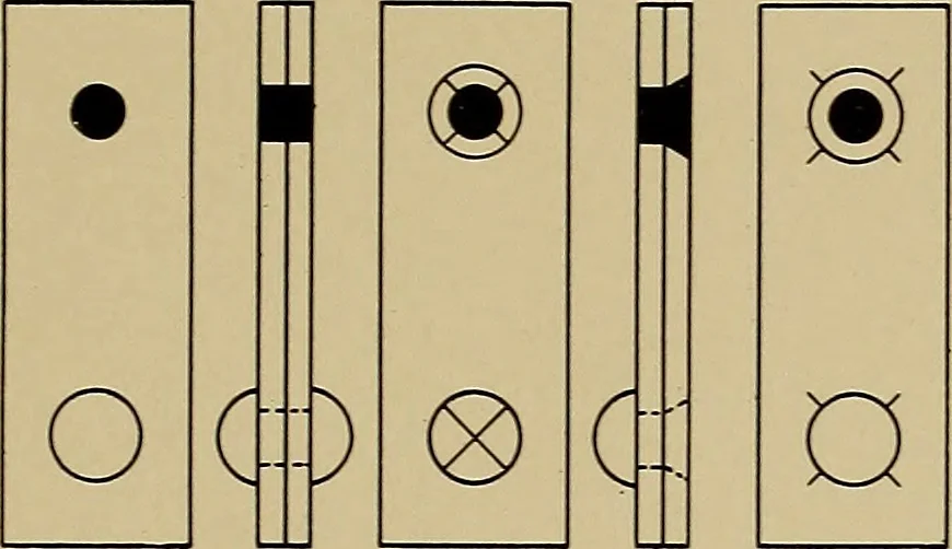 An illustration from Mechanical drawing for trade schools, 1909, leaf 122