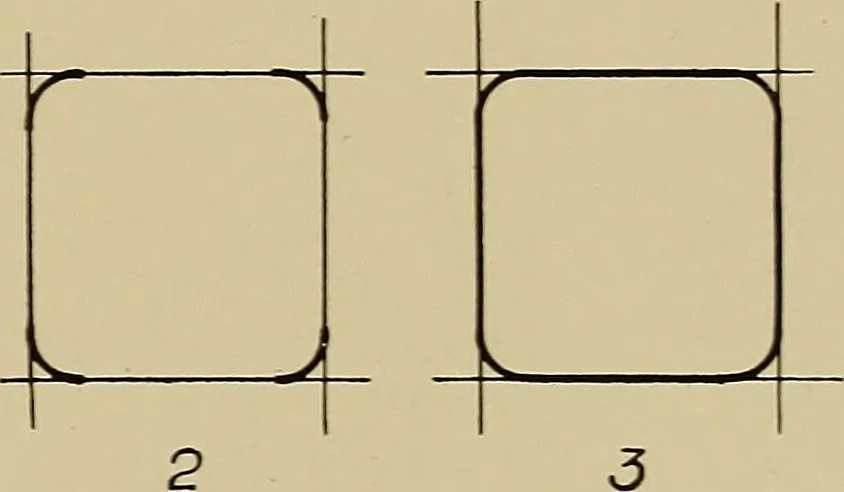 An illustration from Mechanical drawing for trade schools, 1909, leaf 14