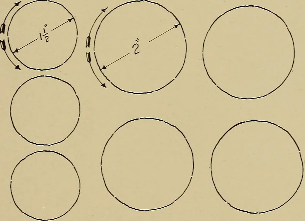 An illustration from Mechanical drawing for trade schools, 1909, leaf 22