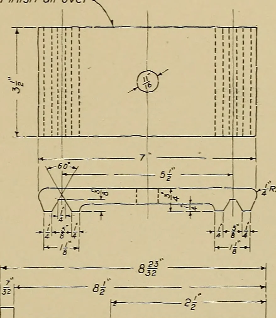 An illustration from Mechanical drawing for trade schools, 1909, leaf 78