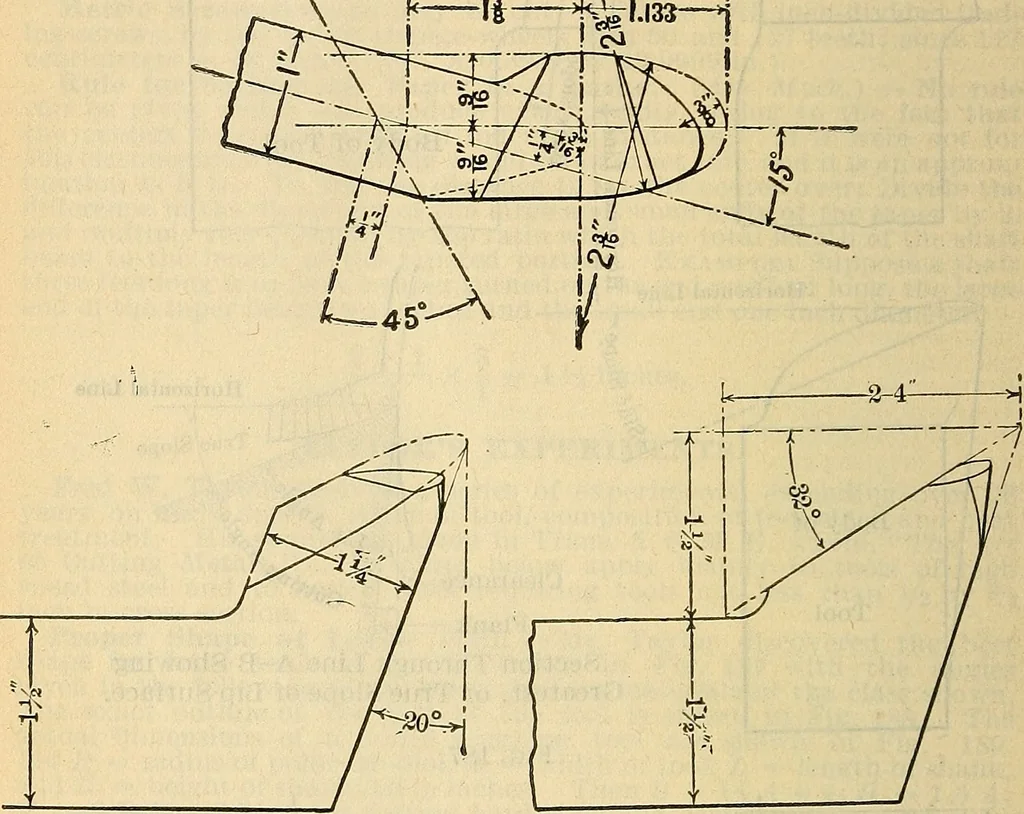 An illustration from The mechanical engineer's pocket-book. A reference-book of rules, tables, data, and formulæ, for the use of engineers, mechanics, and students, 1910, leaf 1289
