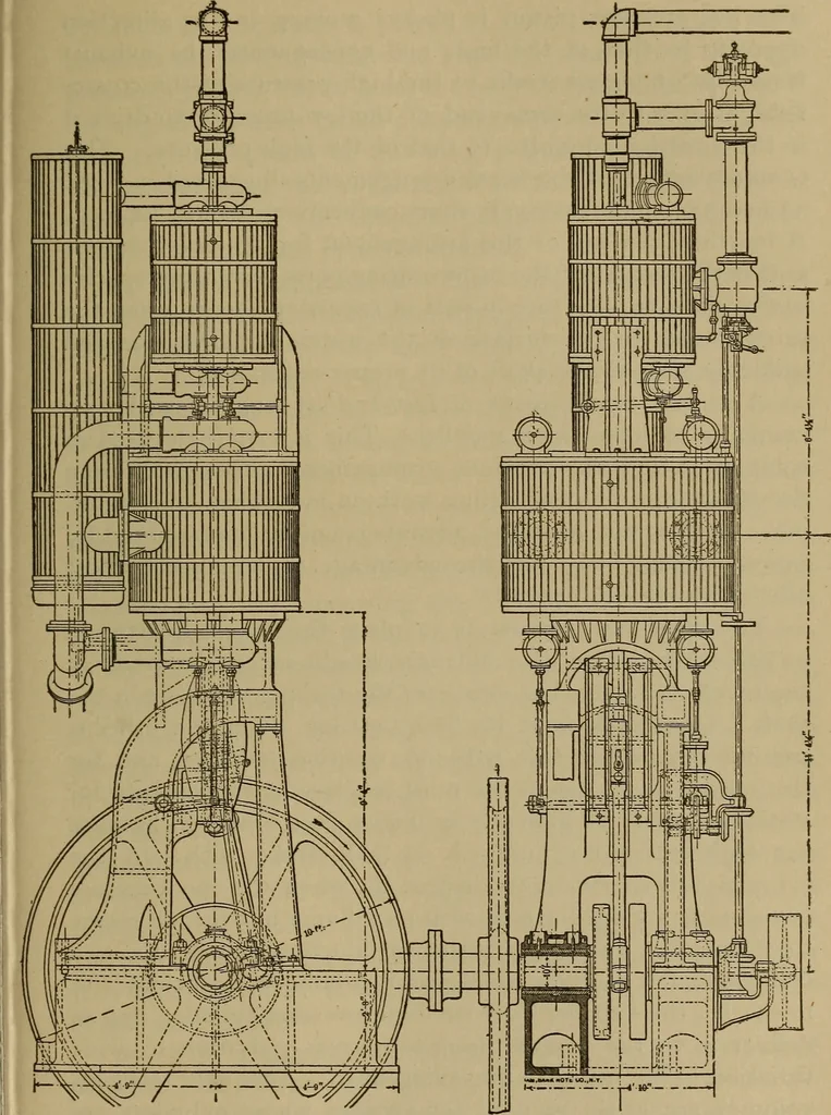 An illustration from The mechanical engineering of power plants, 1897, leaf 160