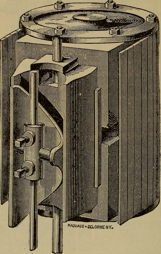 An illustration from The mechanical engineering of power plants, 1897, leaf 275
