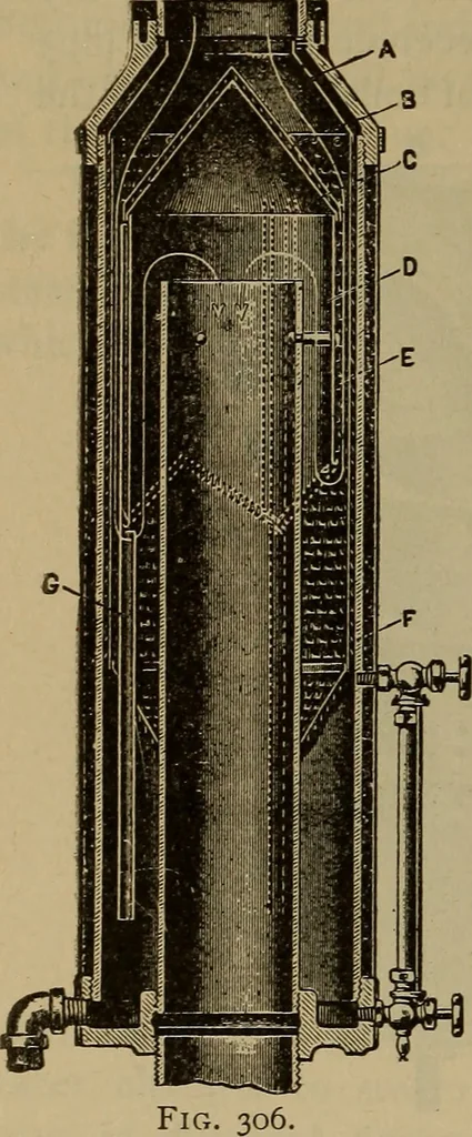 An illustration from The mechanical engineering of power plants, 1897, leaf 397