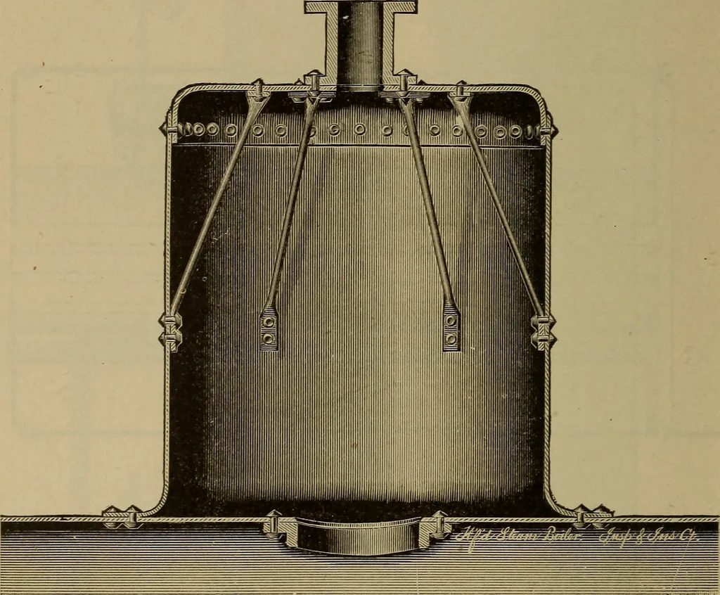 An illustration from The mechanical engineering of power plants, 1897, leaf 469