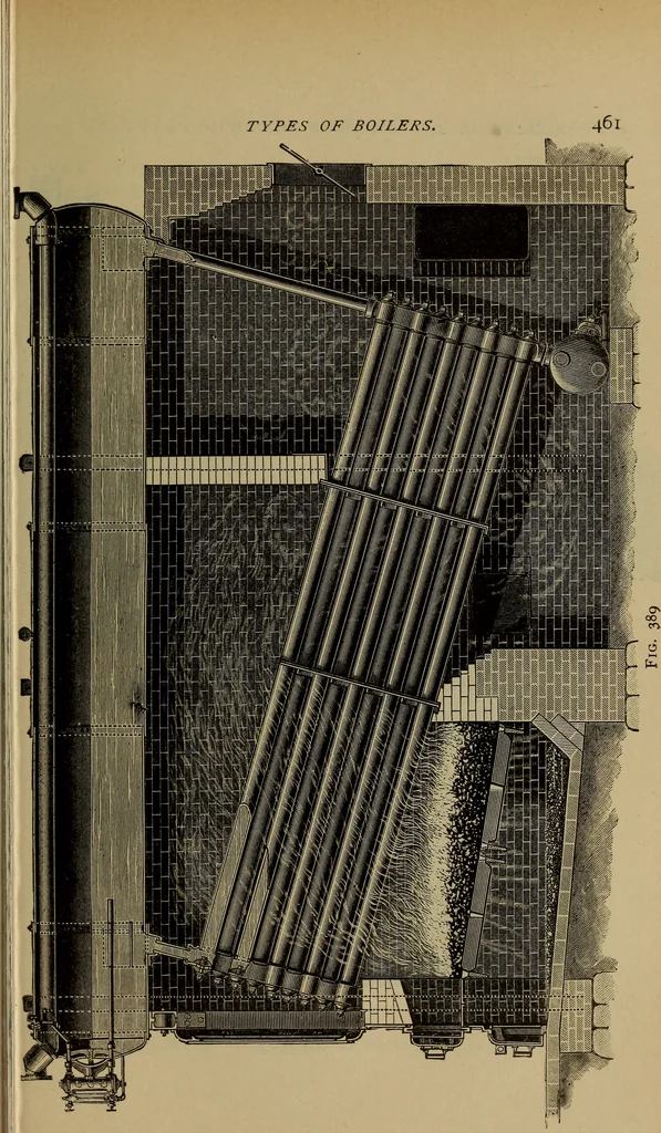 An illustration from The mechanical engineering of power plants, 1897, leaf 498